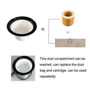 Per filtro vano polvere aspirapolvere Karcher NT20/1 NT30/1 NT38/1 NT40/1