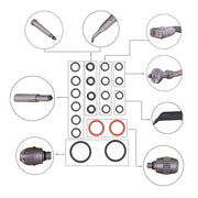 22 pezzi / set per Karcher SC2 / SC3 / SC4 / SC5 / CTK10 / CTK20 anello di tenuta a forma di O per pulitore a vapore