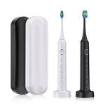 Spazzolino elettrico sonico portatile intelligente impermeabile IPX7 con 6 testine
