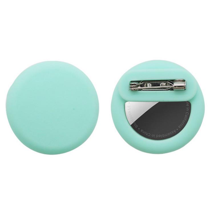 Custodia rotonda in silicone per AirTag Apple