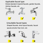 Per Karcher Car Washer Giardinaggio Accessori 4 / 5 Punti Adattatore Rubinetto Universale