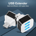Espansore HUB USB 2.0 a 3 porte