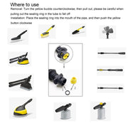 Per Karcher K2 / Kz / Kch / K5 / Ksh / Ksht Idropulitrice ad alta pressione Anello di tenuta a forma di O, 16pcs / Set