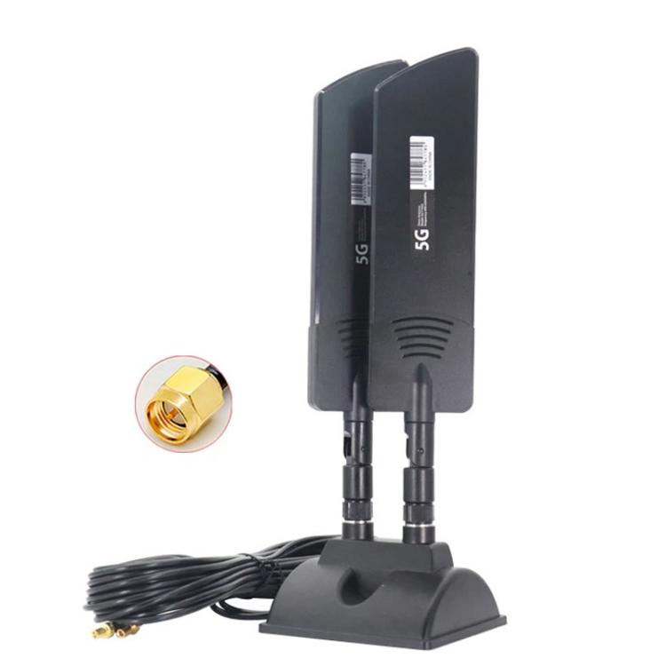 Antenna esterna 5G 42 dBi con connettore SMA/TS9