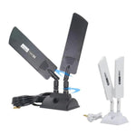 Antenna esterna 5G 42 dBi con connettore SMA/TS9