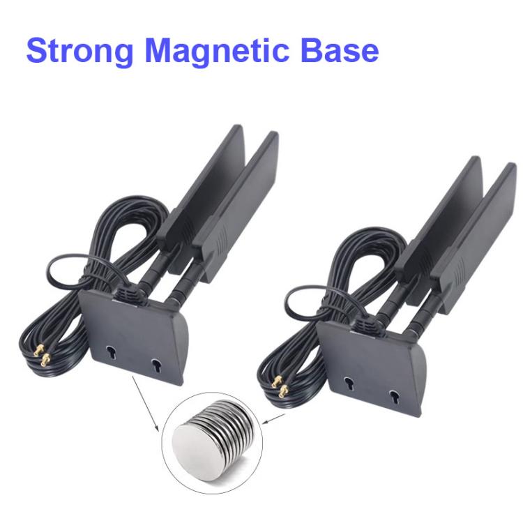 Antenna esterna 5G 42 dBi con connettore SMA/TS9