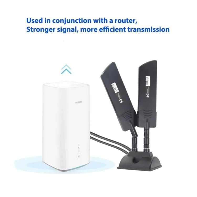 Antenna esterna 5G 42 dBi con connettore SMA/TS9