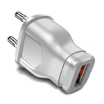 Caricabatterie smartphone USB singola 5W 1A compatibile