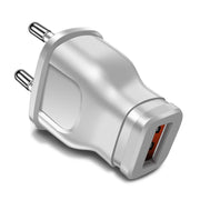 Caricabatterie per smartphone con porta USB singola da 1A e 5W