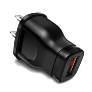 Caricabatterie per smartphone con porta USB singola da 1A e 5W