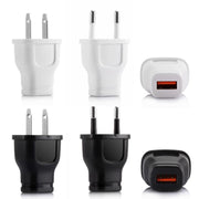 Caricabatterie per smartphone con porta USB singola da 1A e 5W