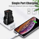 Caricabatterie smartphone USB singola 5W 1A compatibile