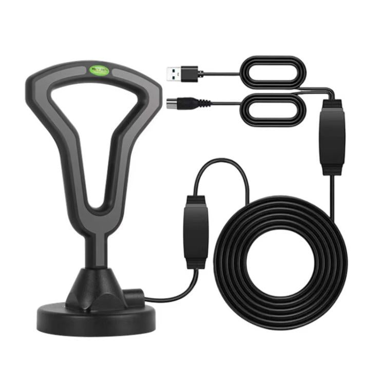 Antenna TV digitale Antenna TV terrestre DVB-T2 Ricevitore segnale interno ed esterno, 5M DVB-T2
