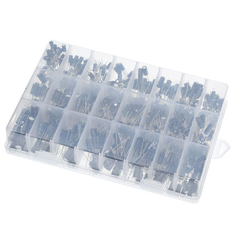 Kit condensatori elettrolitici 0,1uF-1000uF 24 pezzi