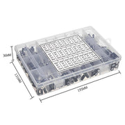 0,1uF-1000uF 24 Specifiche Kit condensatori elettrolitici, Electrolytic Capacitor Kits