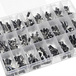 Kit condensatori elettrolitici 0,1uF-1000uF 24 pezzi