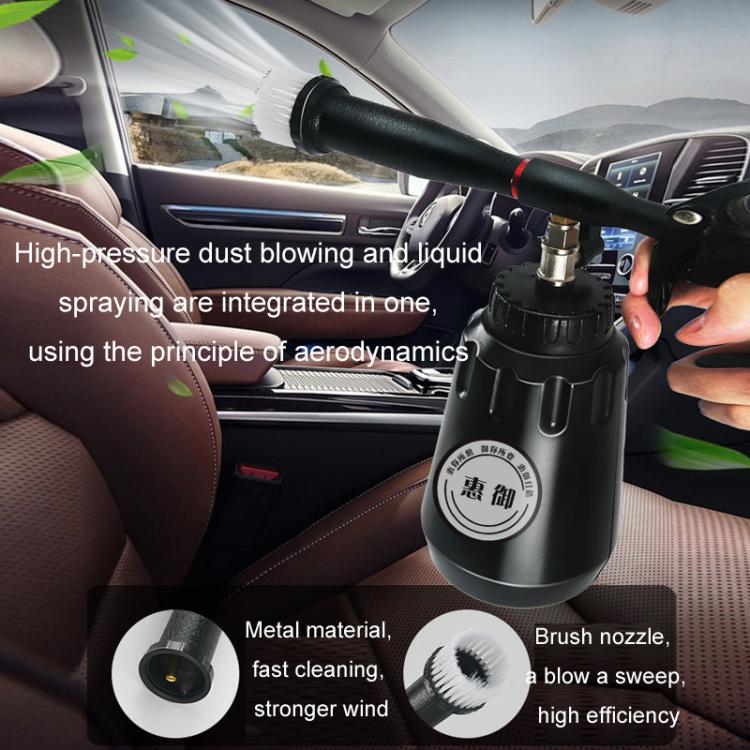 Strumento di lavaggio auto pneumatico per soffitto interno Tornado, Long Mouth, Short Mouth