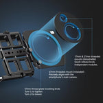 APEXEL VideoRig 2 Pro Impugnatura Bluetooth per smartphone