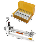Strumento per chiodi in acciaio per cemento con canaletta manuale, ST18, 18mm Steel Nails 400pcs /Box