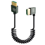 Cavo a molla HDMI 2.1 8K 60HZ lunghezza 0,5 m, Straight Head, Right Bend, Left Bend, Positive Bend, Reverse Bend, Micro HDMI To HDMI Straight, Micro HDMI Left Bend, Micro HDMI Right Bend, Micro HDMI Positive Bend, Micro HDMI Reverse Bend               ...
