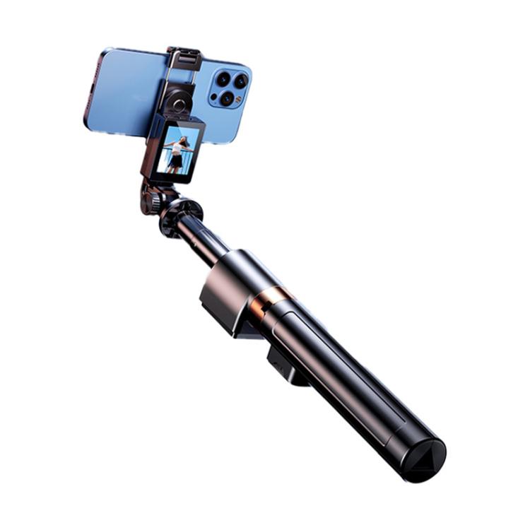 Supporto per selfie con mirroring dello schermo del telefono cellulare, visualizzazione in tempo reale, treppiede per foto posteriore del telefono cellulare