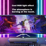 Altoparlante cablato per computer desktop con effetto di illuminazione RGB Havit M19, Black Standard Version, White Standard Version, Black Bluetooth Version, Bluetooth Microphone Version