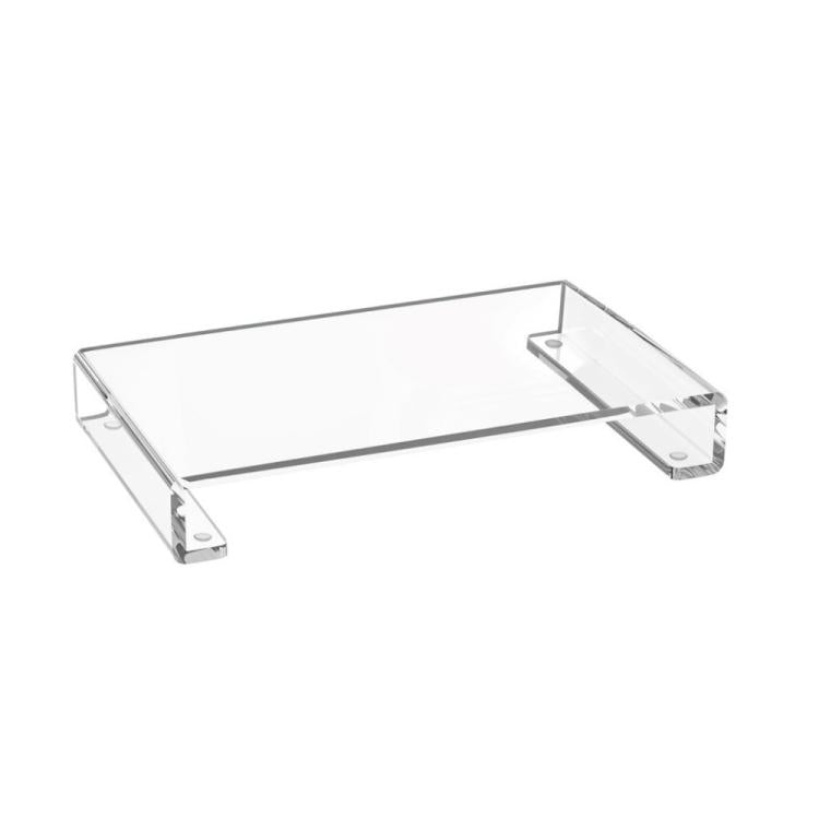 Vassoio in acrilico con base per tavolo da toeletta, 1pc, 2pcs