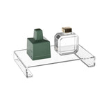 Vassoio in acrilico con base per tavolo da toeletta, 1pc, 2pcs