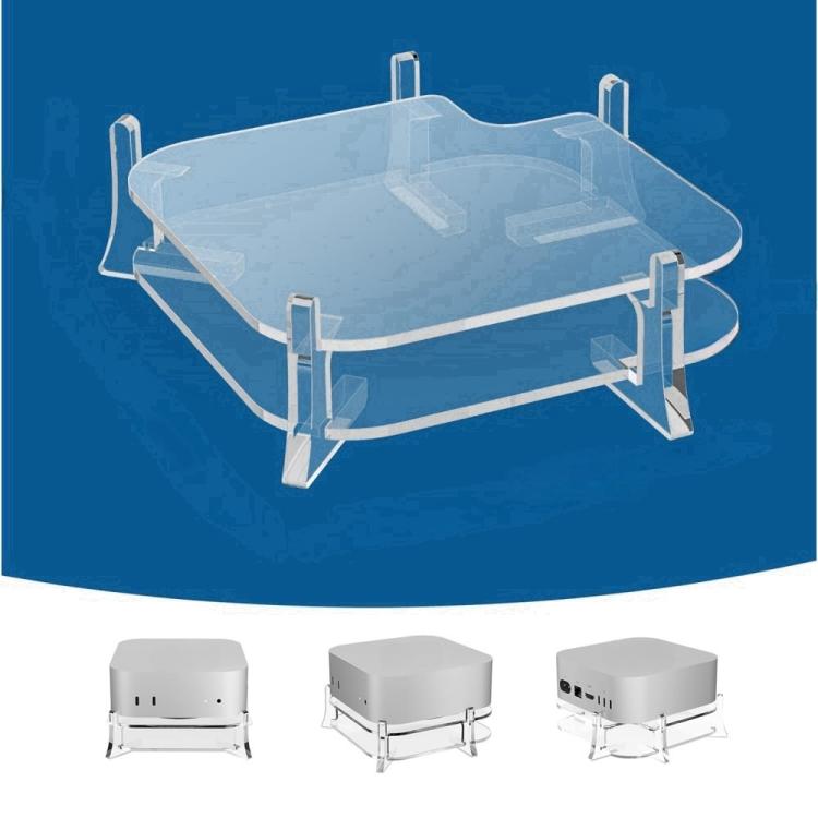 Per supporto di archiviazione in acrilico da tavolo MAC Mini M4