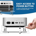 Per supporto di archiviazione in acrilico da tavolo MAC Mini M4