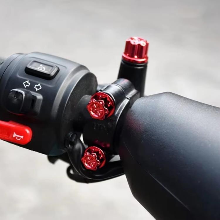 Accessori per la modifica del tappo a vite esagonale per motocicletta E-Bike Decorazione con vite in titanio bruciato elettrodeposto