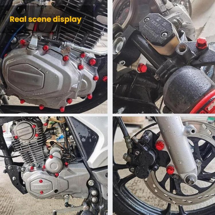 Parti di modifica per motociclette e scooter Coprivite Tappo a vite decorativo