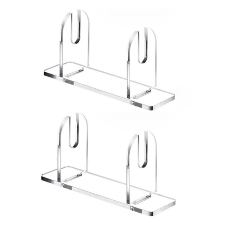 Espositore per ventagli pieghevoli in acrilico, 2pcs /Pack, 3pcs /Pack