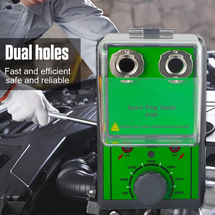 Tester diagnostico per candele a doppio foro per automobili DUOYI, DUOYI EU Plug