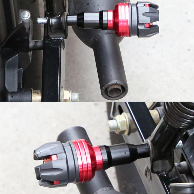 Parti di modifica per motociclette Barra anticaduta universale in gomma anticaduta per telaio di scooter sportivo