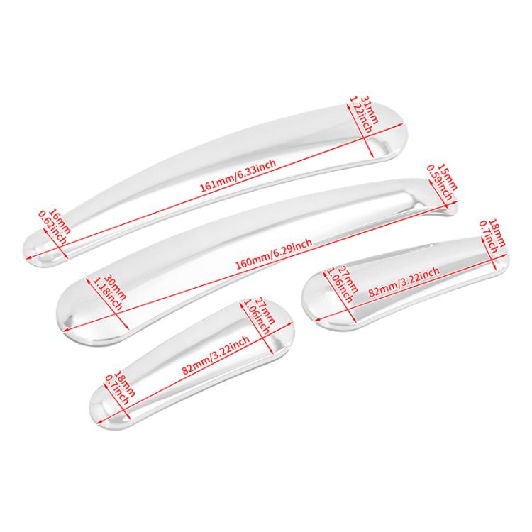 Adesivo per bilanciere a goccia elettrolitico per messa a punto della moto per Harley Softtail 2008-2017, 4pcs / Set