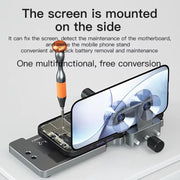 Separatore dello schermo del telefono cellulare Strumento di rimozione dello schermo senza calore Ventosa Rimozione dello schermo, QP-2 Screen Separator