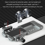 Separatore dello schermo del telefono cellulare Strumento di rimozione dello schermo senza calore Ventosa Rimozione dello schermo, QP-2 Screen Separator