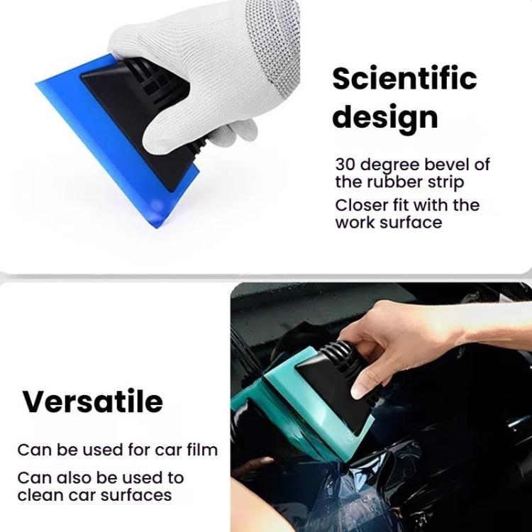 Raschietto per pellicola per auto Strumento per oscuramento vetri auto Pellicola solare Tergicristallo per vestiti per auto Tergicristallo in gomma Silicone morbido