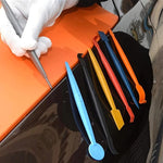 Strumento per la rifinitura dei bordi dell'involucro dell'auto, pellicola solare con kit raschietto magnetico, 7pcs /Set