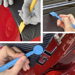Strumento per la rifinitura dei bordi dell'involucro dell'auto, pellicola solare con kit raschietto magnetico, 7pcs /Set