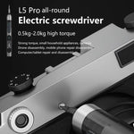 Set di cacciaviti elettrici multifunzione per la riparazione di telefoni cellulari, MaAnt L5Pro With 24 Batches, MaAnt L5 With 12 Batches