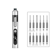 Set di cacciaviti elettrici multifunzione per la riparazione di telefoni cellulari, MaAnt L5Pro With 24 Batches, MaAnt L5 With 12 Batches