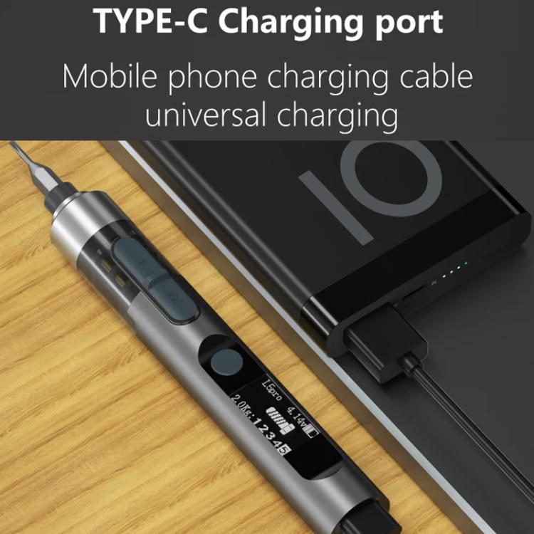 Set di cacciaviti elettrici multifunzione per la riparazione di telefoni cellulari, MaAnt L5Pro With 24 Batches, MaAnt L5 With 12 Batches
