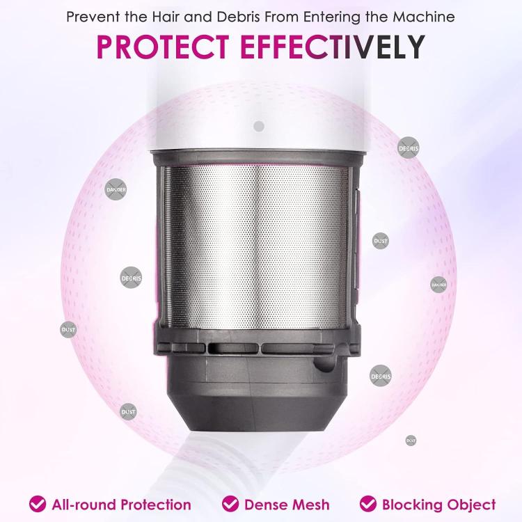 Per Dyson Airwrap HS01 HS05 Hair Styler Filtro Interno Parti di Riparazione, Inner Filter, Inner Filter+Clean Brush