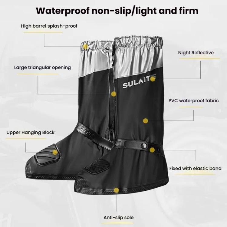 Copriscarpe moto antiscivolo impermeabili SULAITE