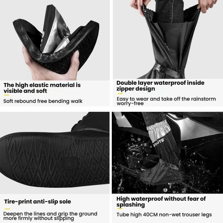 Copriscarpe moto antiscivolo impermeabili SULAITE
