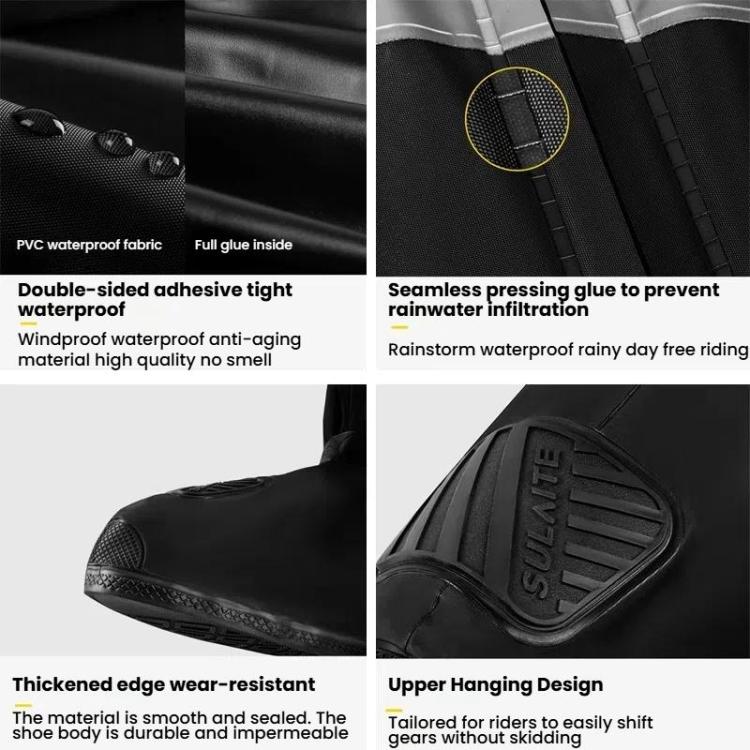 Copriscarpe moto antiscivolo impermeabili SULAITE