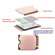 Per Steam Deck Game Console SSD Dissipatore di calore in rame M.2 2230 NVMe Radiator Pad, Set A, Set B