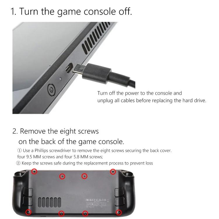 Per Steam Deck Game Console SSD Dissipatore di calore in rame M.2 2230 NVMe Radiator Pad, Set A, Set B
